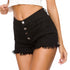 Denim shorts hot pants - ROUTINE FASHION