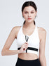Women Zipper Sports Bras High-intensity Shockproof Underwear Running Fitness Vest Gym Workout - ROUTINE FASHION