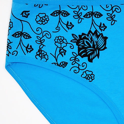 Women's floral print briefs - ROUTINE FASHION