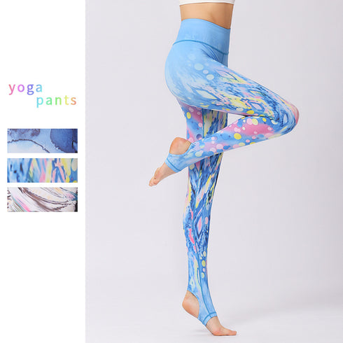 Yoga clothing women's breathable foot tights - ROUTINE FASHION