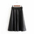 Belted faux leather skirt - ROUTINE FASHION