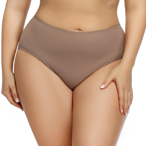 Women's high waist sexy cotton briefs - ROUTINE FASHION