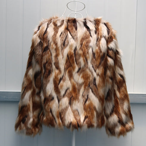 Short fox fur coat - ROUTINE FASHION