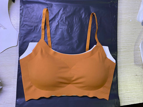 Gather big size sports underwear for women bras - ROUTINE FASHION