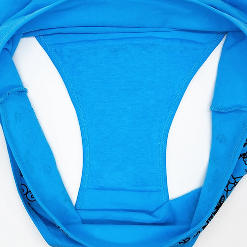 Women's floral print briefs - ROUTINE FASHION