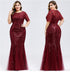 Plus Size Evening Party Dresses - ROUTINE FASHION