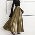 New Pleated Skirt Long Skirt - ROUTINE FASHION