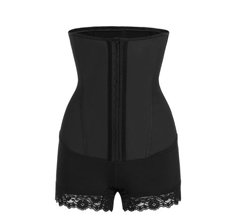 Sports Fitness Conjoined Latex Bodysuit Women's Tummy Hips Shaped Bodysuit - ROUTINE FASHION