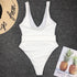 Women White Swimsuit - ROUTINE FASHION
