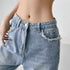 Women's High-waisted Straight Jeans - ROUTINE FASHION