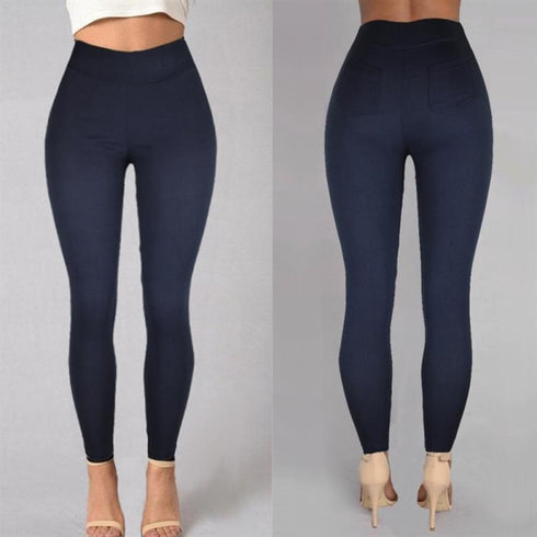 Jeggings Clothes Plussize Pants Ladies Trousers For Women - ROUTINE FASHION