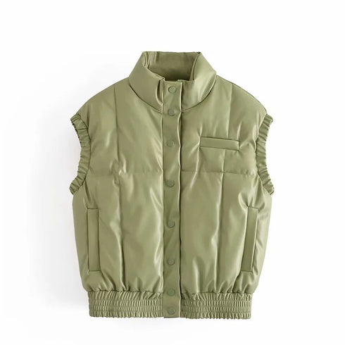 New Autumn And Winter Women's Lint Waistcoat - ROUTINE FASHION