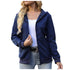 Women's Outdoor Waterproof Leisure Sports Hooded Plus Velvet Jacket - ROUTINE FASHION