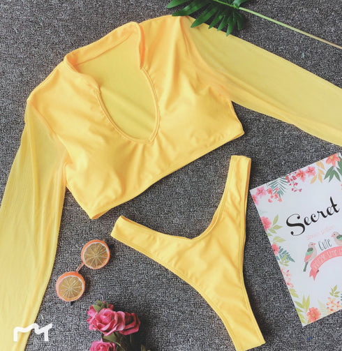 fahsion swimwear women swimsuit sexy bikini jumpsuit - ROUTINE FASHION