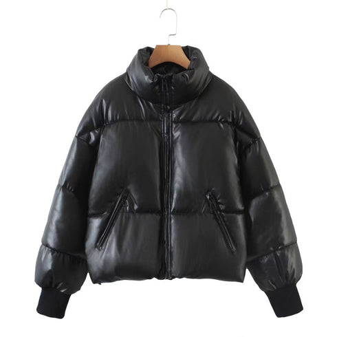 Women's Stand Collar Warm Padded Jacket - ROUTINE FASHION