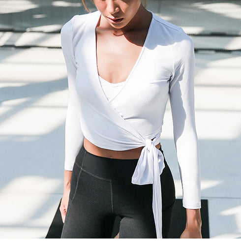 Breathable sports top blouse - ROUTINE FASHION