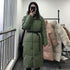 Winter Warm Leather Parkas Women Straight Loose - ROUTINE FASHION