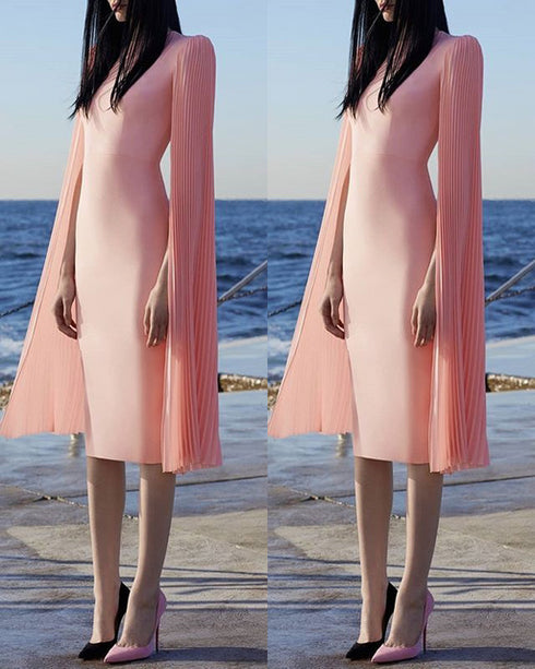 Long sleeve slim pencil skirt - ROUTINE FASHION