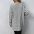Women's Solid Color Pocket Sweater Women's Cardigan Coat - ROUTINE FASHION