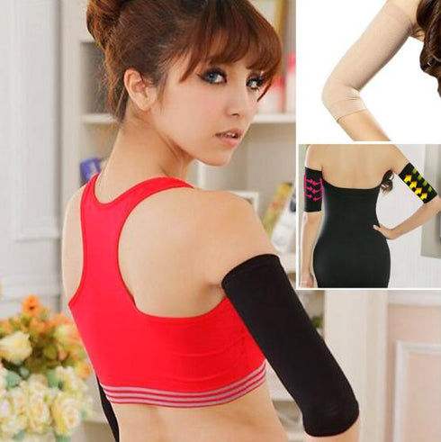 Women Arm Shaping Sleeves Ladies Elastic Slimming Shaperwear - ROUTINE FASHION
