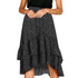 Spotted pleated wavy skirt - ROUTINE FASHION