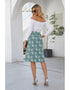 Skirt Floral Floral Split Lace Wrap Skirt Spot - ROUTINE FASHION