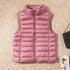 Lightweight down jacket women's Vest Short Size Large - ROUTINE FASHION