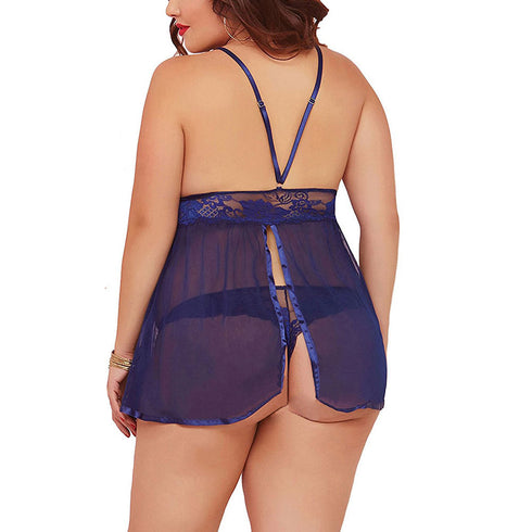 Women Sexy Lingerie Plus Size nightwear - ROUTINE FASHION