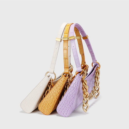 Chain leather shoulder bag - ROUTINE FASHION