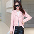 Women's new five-color classic coat leather coat - ROUTINE FASHION