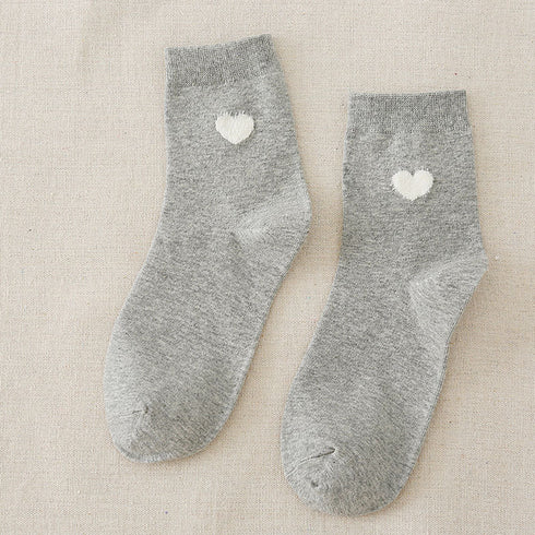 Winter socks women love tube socks cotton socks - ROUTINE FASHION