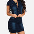 Women Denim dress - ROUTINE FASHION
