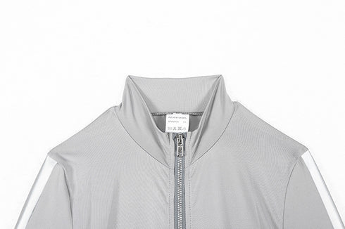 Reflective Paneled Bodysuit - ROUTINE FASHION