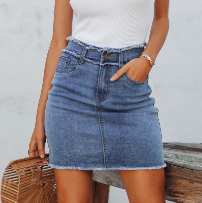 Denim skirt - ROUTINE FASHION
