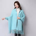 Cape cloak imitation cashmere shawl scarf - ROUTINE FASHION