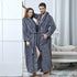 Thick waist velvet bathrobe - ROUTINE FASHION