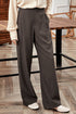 Fashion High Waist Wide Leg Trousers For Women - ROUTINE FASHION