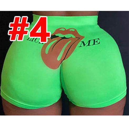 High-waisted shorts for exercise - ROUTINE FASHION