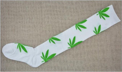 Weed Knee High Socks - ROUTINE FASHION