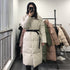 Winter Warm Leather Parkas Women Straight Loose - ROUTINE FASHION