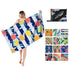 Double Sided Fleece Printed Beach Towel Microfiber Beach Towel - ROUTINE FASHION
