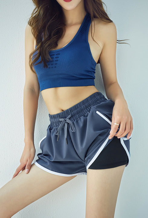 High waist sports shorts for women - ROUTINE FASHION
