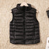 Lightweight down jacket women's Vest Short Size Large - ROUTINE FASHION