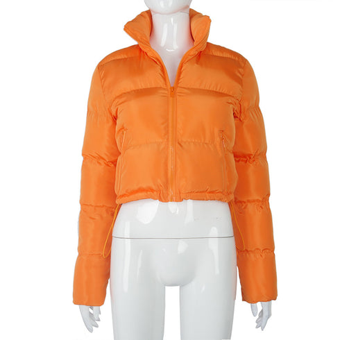 Stand-up collar warm casual down jacket - ROUTINE FASHION