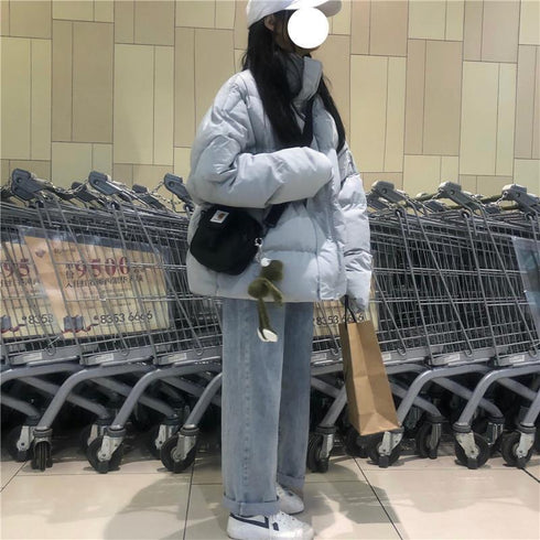 Lightweight Short Short Bread Coat Autumn And Winter Cotton Coat - ROUTINE FASHION