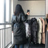 Winter Warm Leather Parkas Women Straight Loose - ROUTINE FASHION