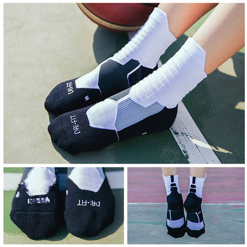 Sports Socks, Sweat-Absorbent, Elite Basketball Socks - ROUTINE FASHION