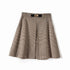 Autumn Winter A Line Houndstooth Skirt Women High Waist Office Skirts Vintage Plaid Mini Skirt - ROUTINE FASHION