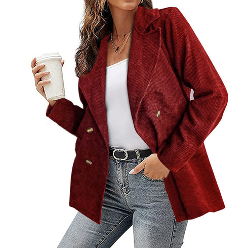 New Style Solid Color Jacket Blazer For Autumn And Winter - ROUTINE FASHION