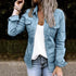 European and American mid-length denim jacket women - ROUTINE FASHION